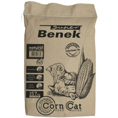 Certech super benek corn cat - clumping corn litter 25l