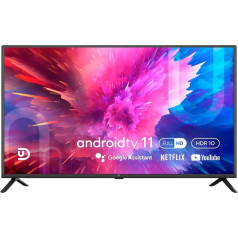 TV 40" ud 40f5210 full hd, d-led, android 11, dvb-t2 hevc