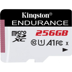 MicroSD karte 256 GB izturība 95/45 MB/s C10 A1 UHS-I