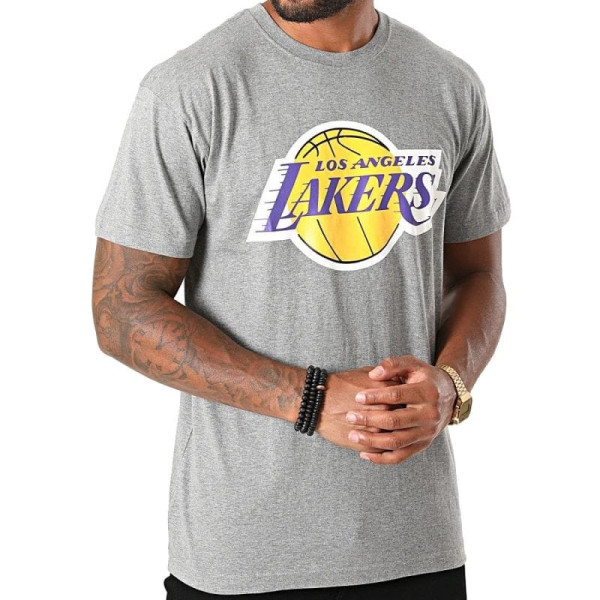 Mitchell & Ness Mitchell & Ness NBA Losandželosas Lakers komandas logotips Tī M BMTRINTL1268-LALGYML / L