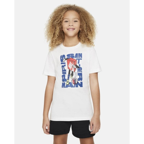 Nike PSG SS BXY CHRCTR Tee Jr FQ6579-100/M