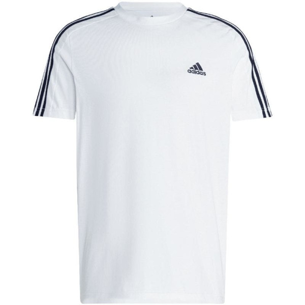 Футболка adidas Essentials из одного джерси с 3 полосками M IC9336 / XL