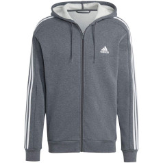 Adidas Essentials Fleece 3 svītras, Full-Zip M džemperis IJ6480 / S