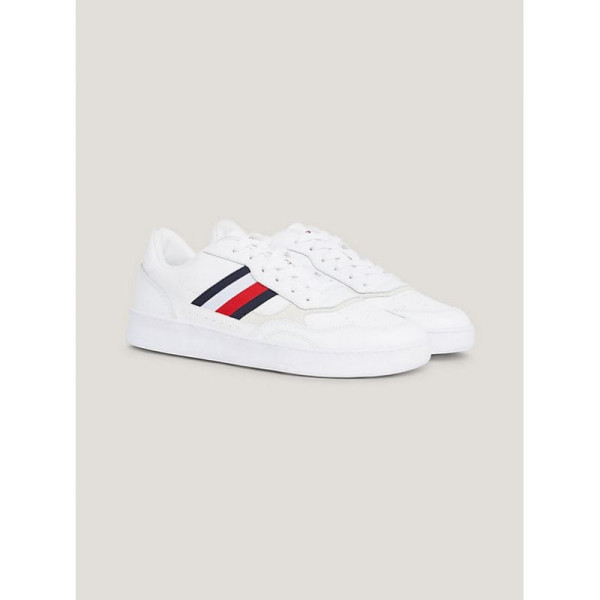 Tommy Hilfiger Court Cupsole Retro Lth Stripes apavi M FM0FM04828YBS / 43