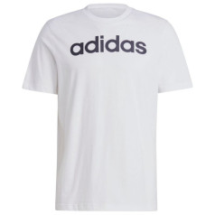 Adidas Essentials Single Jersey Linear Embroidered Logo Tee M IC9276 / L