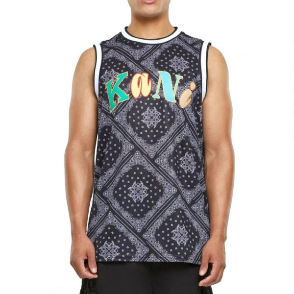 Karl Kani Kārļa Kani austā paraksta Paisley basketbola tvertne M 6031440 / XXL