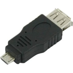 Blackmoon AK214B USB B micro | USB A ligzda, переходник