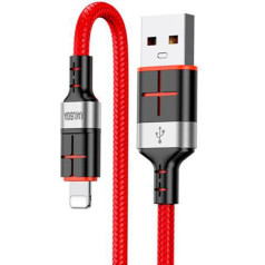 Kaku SIGA KSC-696 USB-A -> Lightning uzlādes kabelis 15W | 120 cm sarkans