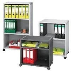 Fastpaperflow PAPERFLOW DM2K1.01 Rolling Shelf Mobil 2 Oh Anthracite