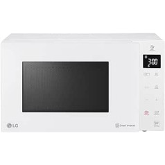 LG, MH6336GIH, Mikrowelle mit Smart Inverter und Quarz-Grill, 23 Liter, 1000 W, Automatikprogramme, 5 einstellbare Leistungsstufen, weiß