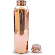 Copper Stylish Bottles Joint Free with Ayurveda Benefited 100% Pure & Leak Proof 900 ml