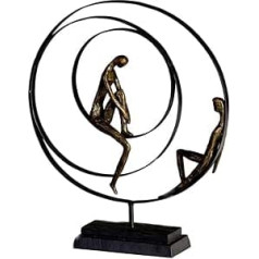 Casablanca Skulptur Patience, 34 x 41 cm, bronza