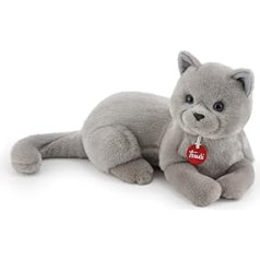 Trudi 21039 Plush Cat Grey