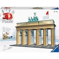 Ravensburger 12551 Brandenburger Gate Berlin 3D finierzāģis, 324 gabali