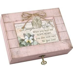 Cottage Garden Daughter in Law Music Box - Pink