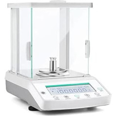 Bonvoisin 120 g, 0.1 mg Analytical Scales Princision Laboratory Scales 0.0001 g Digital Scales Laboratory Electronic Scales Analytical Scales Scientific Scales LCD Display with Windscreen