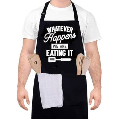 Funny BBQ Apron for Men Funny BBQ Apron Men BBQ Aprons Cooking Apron Adjustable Neck Strap for BBQ Gifts for Men