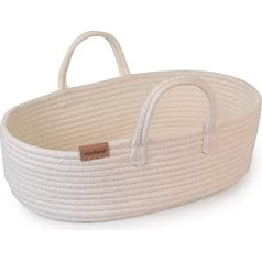 Miniland White Cotton Basket 31195