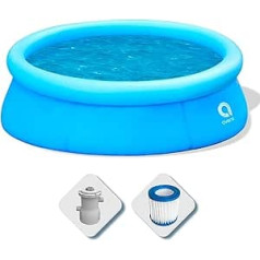 Avenli Swimming Pool Round Prompt Set, Blue