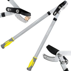 Byhagern Garden Loppers, Compound Action Anvil Loppers, Heavy Duty Branch Cutter Hand Shears for Tree Trimming 31