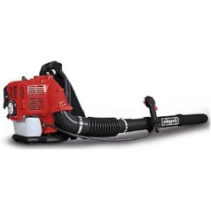 Scheppach Petrol Leaf Blower LB5200BP | Anti-Vibration System | 51.7 cm³ 2-Stroke Petrol Engine 1400W | Air Speed 295 km/h | Back-Portable