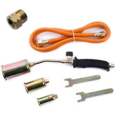3-Piece Gas Burner / Flame Device / Soldering Device / Roof Burner + Adaptor