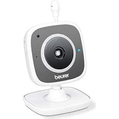 Beurer BY 88 Smart Wi-Fi Babycare kamera, balta/pelēka