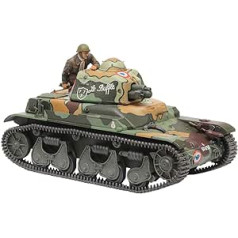 TAMIYA 35373-000 1:35 French Tank R35, uzticama kopija, modeļu veidošana, plastmasas komplekts, amatniecība, hobijs, līmēšana, modeļu komplekts, montāža, nekrāsots