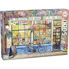 Educa 18583, Bookstore of the World, 5000 Piece Puzzle for Adults and Children from 14 Years