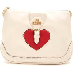 Love Moschino sieviešu Borsa Pu Avorio plecu soma, daudzkrāsaina, daudzkrāsaina