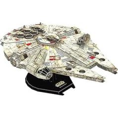 University Games Star Wars Millennium Falcon 3D Model Kit Grey