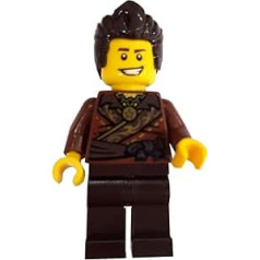 LEGO Ninjago: Mini figūriņa Grand Sensei Dareth (brūnā nindzja) no komplekta 70751