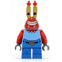 LEGO Mr. Krabs Spongebob SquarePants Minifigūra by