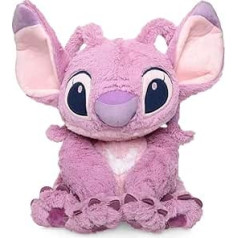 Disney Store Lilo & Stitch vidēji mīksta auduma rotaļlieta 38 cm / 14 collas, mīksts audums ar izšuvumu, piemērots visu vecumu cilvēkiem