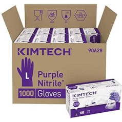 Kimtech purpura nitrila grozāmie cimdi, l