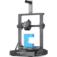 Creality Ender-3 V3 SE 3D printeris, CR Touch automātiskā izlīdzināšana, 250 mm/s drukas ātrums, dubultā Z ass, tiešās piedziņas ekstrūderis, automātiskās ielādes un izlādes kvēldiegs, iesācējiem