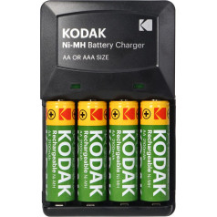 Kodak K620 lādētājs, 4xAA vai AAA + 4 gab AA 2100mAh akumulatori