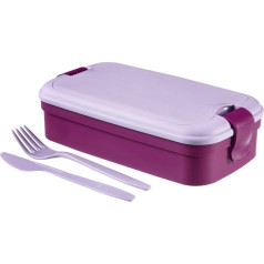 Curver Lunch&Go galda piederumu konteiners, violets