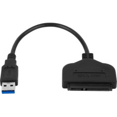 USB 3.0 SATA adaptera kabelis