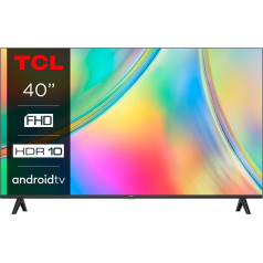 TCL 40 collu FHD AndroidTV DVB-T2/C/S2 H.265 HEVC bezrāmju televizors