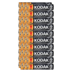 Kodak XTRALIFE Alkaline AAA LR03 baterijas, 60 gab.