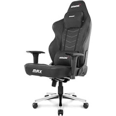 AKRacing Master Premium Gaming Chair for PC / PS4 / XBOX / Nintendo Desk Chair with Cushions, PU Leather