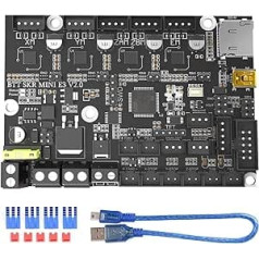 Bigtreetech SKR Mini E3 V2.0 V1.2 vadības panelis, 32 bitu ar TMC2209 UART draivera jauninājumu, SKR Mini E3 V1.2 3D printerim Ender 3/CR10