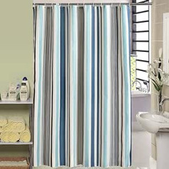 Rosa Schleife Duschvorhang 200x220 cm (BxH), Anti-Schimmel Anti-Bakteriell Wasserabweisender Shower Curtains Liner weichem Polyestergewebe Bath Curtains Vorhang aus Schöne Muster für Badezimmer WC