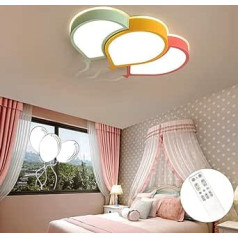 PANNN Modern Creative LED griestu lampa bērnu krāsains balons bērnu istabas lampa 36 W 220 V 2700 K 6500 K aptumšojama ieplakājama griestu lampa bērnu istabai bērnistaba guļamistaba