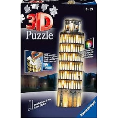 Ravensburger 12596 3D puzzle Brīvības statuja naktī