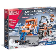 Clementoni 61731 Mechanics Lab-Antarctic Exploration Vehicles Construction Kit for Children from 8 Years, Made in Italy, Multi-Colour