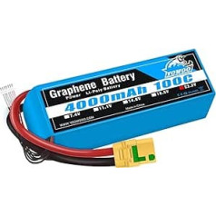 YOWOO Graphene Battery 6S 22,2 V 4000 mAh 100C Lipo akumulators ar XT90-S pretaizdedzes sveci, kas paredzēts Goblin Gaui Align T-REX 550 / 700E F3C / 700L / 800E RC Helikopteram Drone Quadcopter