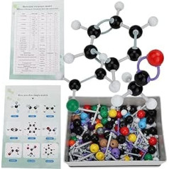 267 daļu modeļu komplekts organiskajai ķīmijai, Lehram Atom Link modeļa komplekta komplekts molekulāro organisko struktūru bioķīmijai