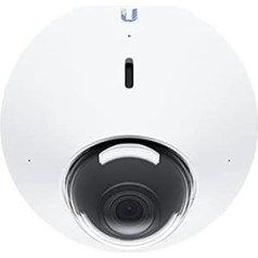 Ubiquiti Networks UniFi Protect G4 kupola kamera UVC-G4-DOME, IP drošība, W125935142 (UVC-G4-DOME, IP drošības kamera, iekštelpās un ārā, vadu, kupols, griesti, balts), daudzkrāsains, 1 iepakojums